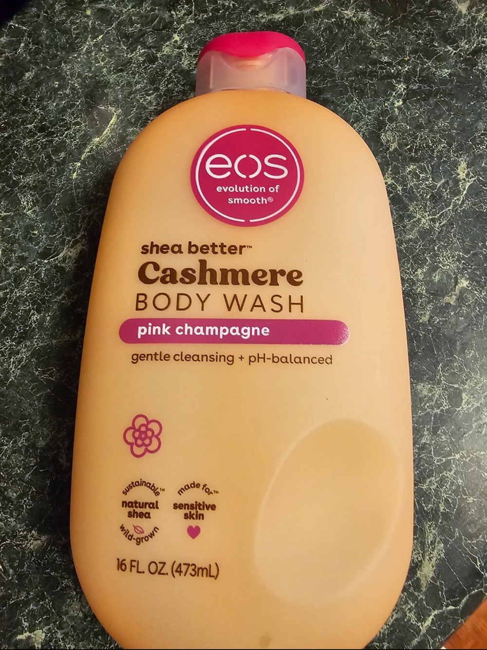 eos Cashmere Body Wash Pink & Peach
